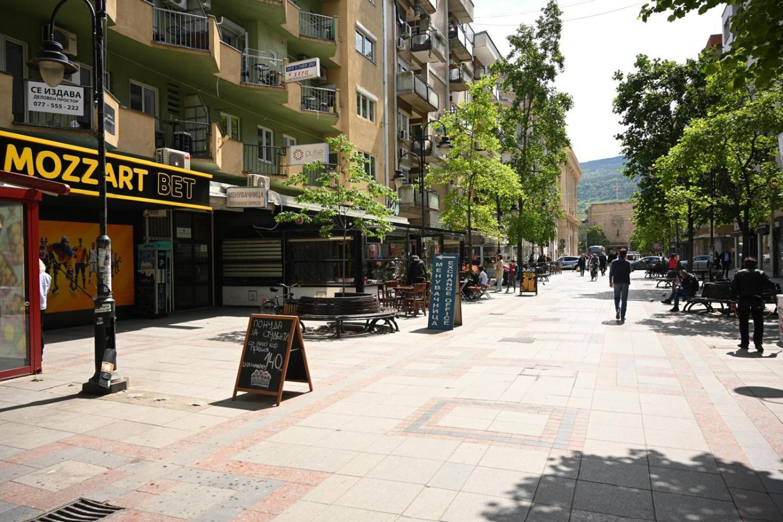 Cinema Vardar Apartment Üsküp Dış mekan fotoğraf
